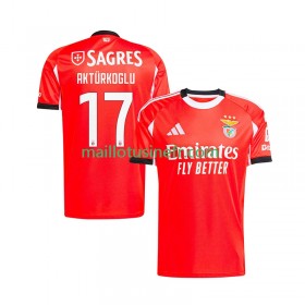 Maillot de Foot Benfica Lisbonne Kerem Akturkoglu 17 Domicile 2025-26